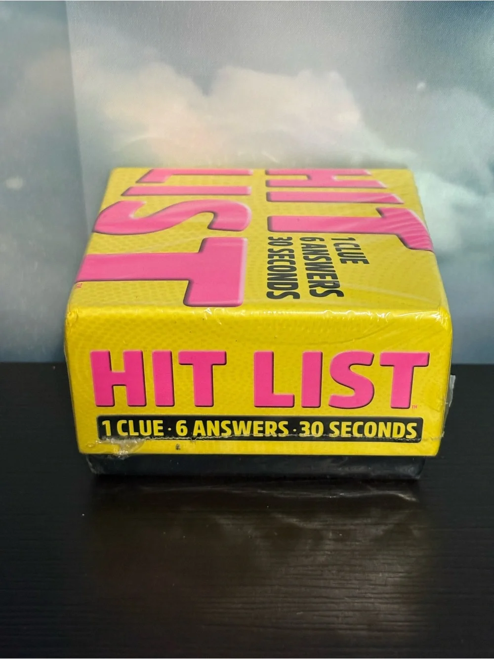 Hit List Party Game: 1 Clue, 6 Answers, 30 seconds. New. Sealed.